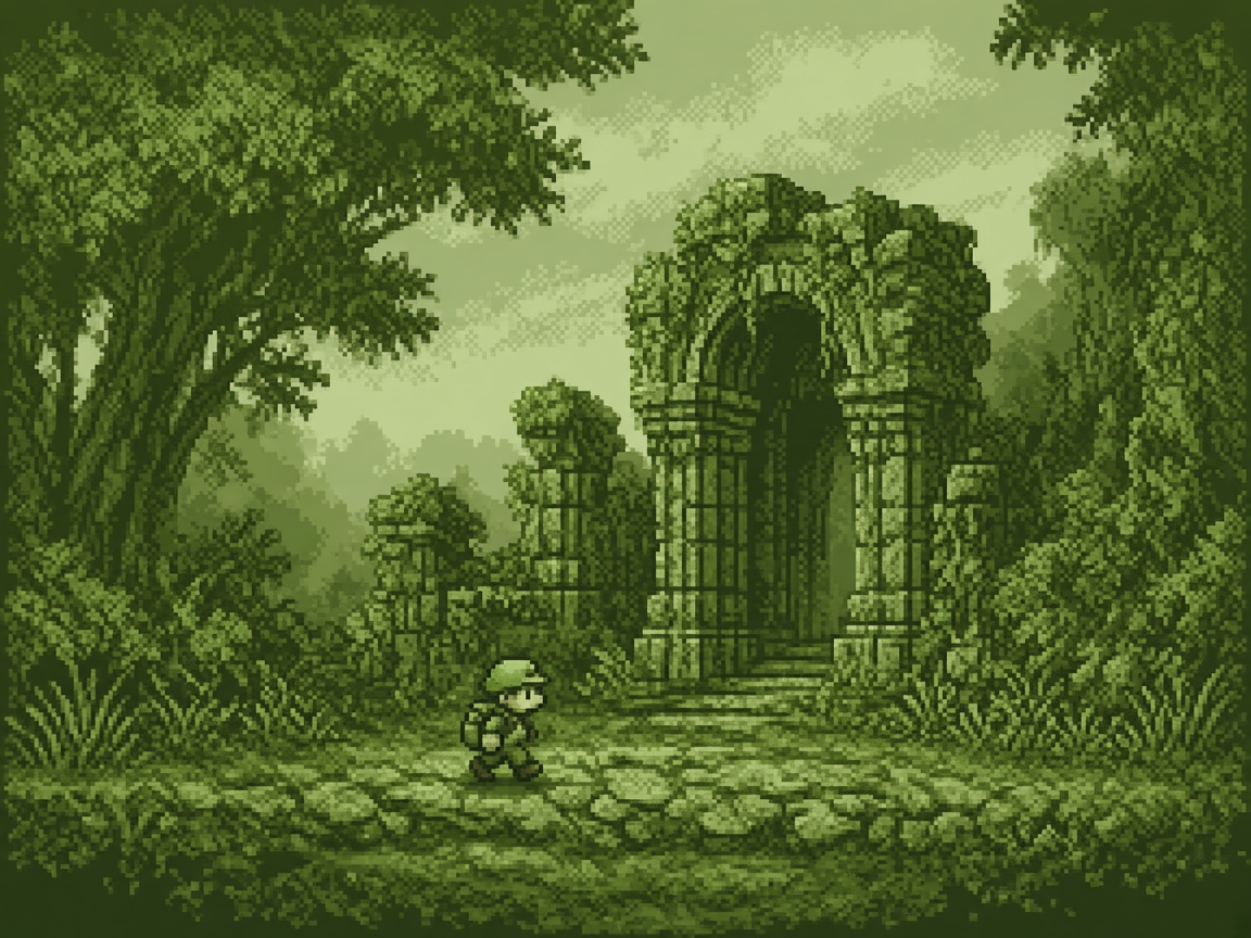 Pocket green adventure screen